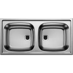 Évier en acier inoxydable Blanco TOP EE 4x4