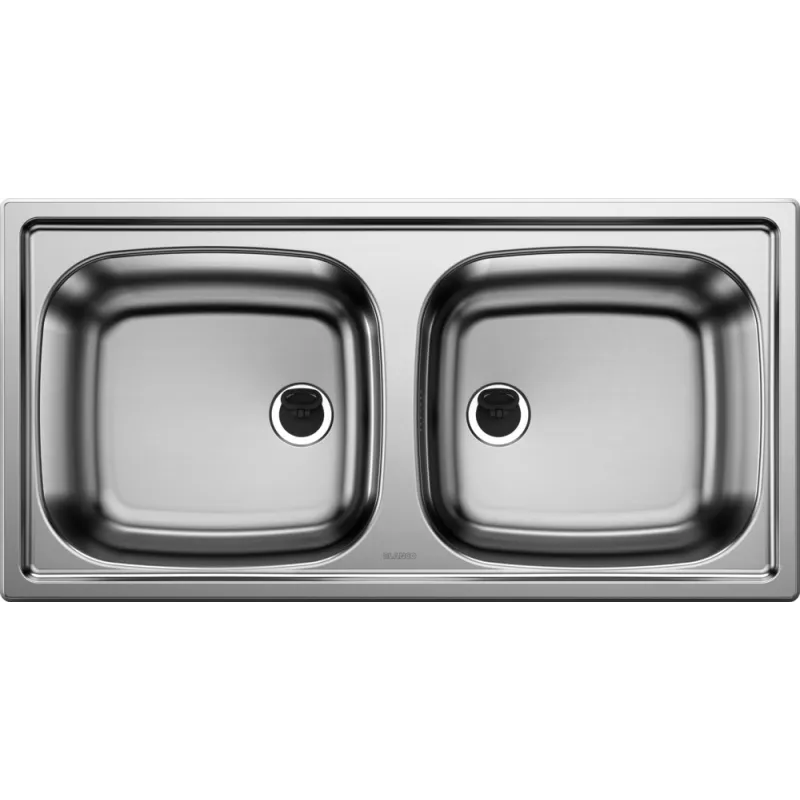 Évier en acier inoxydable Blanco TOP EE 4x4