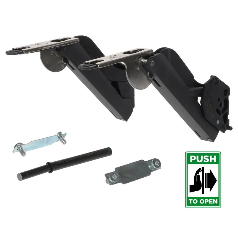 Mécanisme basculant KESSEBOHMER FREEspace mini PTO / Noir