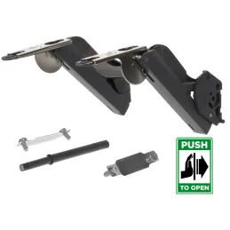 Mécanisme rabattable KESSEBOHMER FREEspace mini PTO / Anthracite