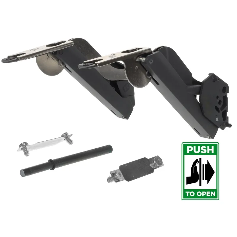 Mécanisme rabattable KESSEBOHMER FREEspace mini PTO / Anthracite