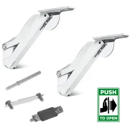 Mécanisme escamotable KESSEBOHMER FREEspace mini PTO / Blanc