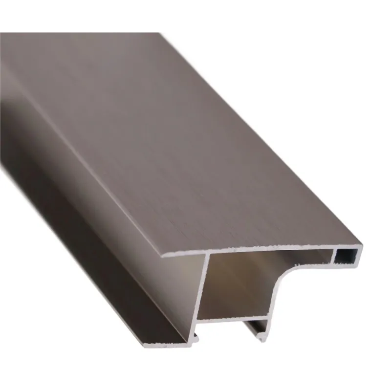 Profilé en aluminium WAX pour éclairage LED de meuble / Inox