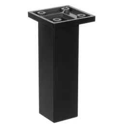 Pied en plastique 33 x 33 mm / Noir