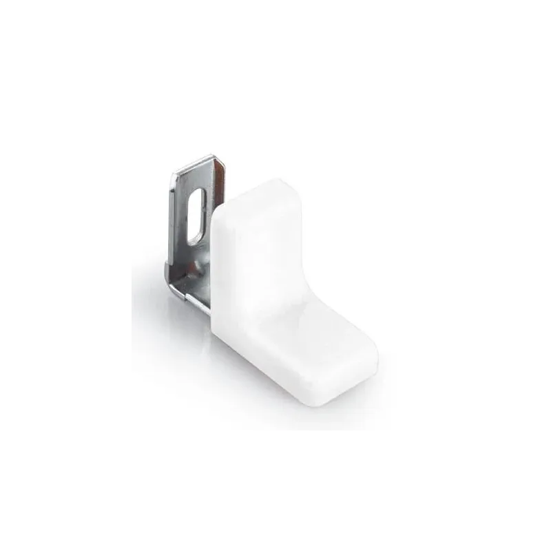 Cornière métallique avec cache en PVC / Blanc