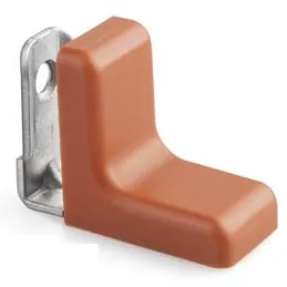 Cornière métallique avec embout en PVC / Calvados