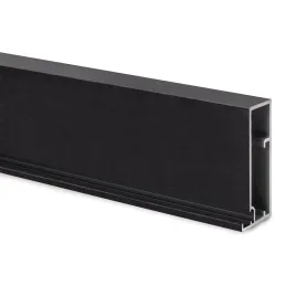 Profil pour porte en aluminium PLUS 11 / Noir texturé