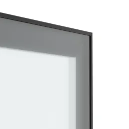 Profil pour porte en aluminium PLUS 11 / Noir texturé
