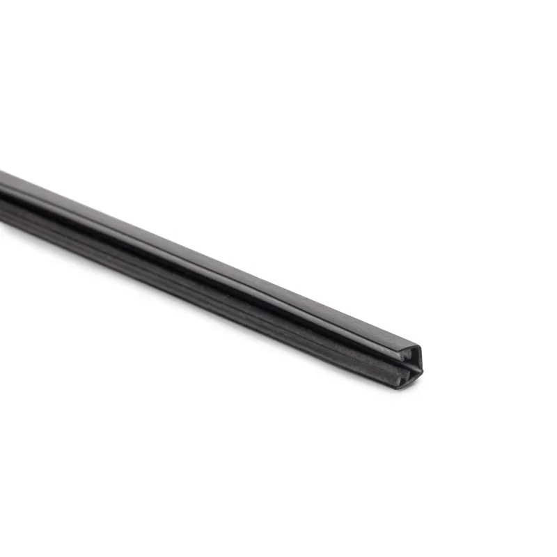 Joint pour verre pour profilé de portes en aluminium PLUS 4 et PLUS 7 / Noir