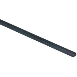 Joint pour verre pour profilé de porte en aluminium PLUS 11 / Noir