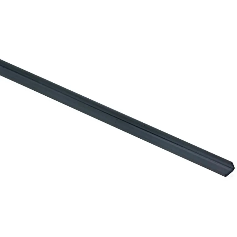 Joint pour verre pour profilé de porte en aluminium PLUS 11 / Noir