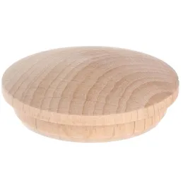 Obturateur en bois pour trou D35 – 100 pièces / Chêne brut
