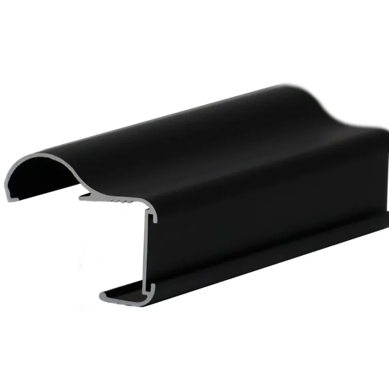Poignée de porte coulissante PLANO / Noir mat