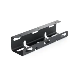 Support de câbles sous bureau AURO 420 mm / Noir mat