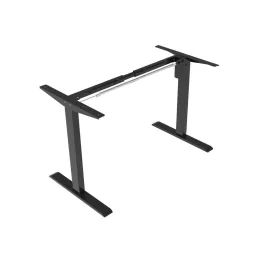 Structure de bureau électrique réglable en hauteur MAROL / Noir