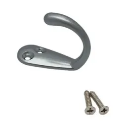 Patère LARRA S / Chrome mat
