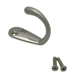 Porte-manteau LARRA S / Nickel satiné