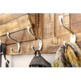 Porte-manteau LARRA XL / Nickel satiné