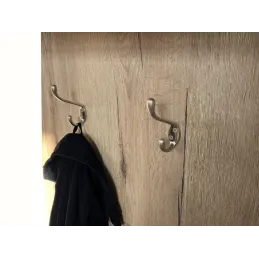 Porte-manteau LARRA XL / Nickel satiné