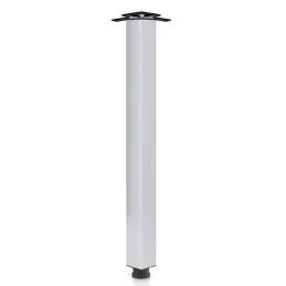 Pied de table MODERNA 60x60 / Chrome mat