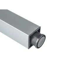 Pied de table MODERNA 60x60 / Chrome mat