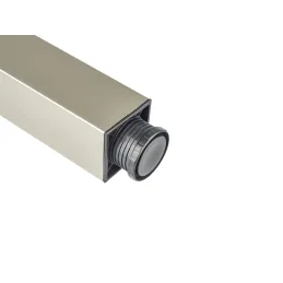 Pied de table MODERNA 60x60 / nickel mat