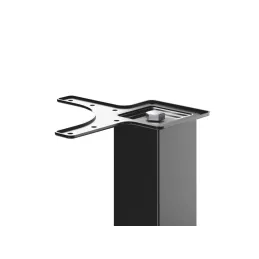 Pied de table MODERNA 60x60 / Noir mat