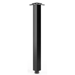 Pied de table MODERNA 60x60 / Noir mat