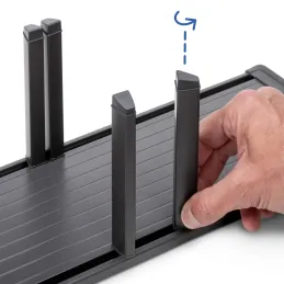 Support pour gamelles CRISTALL / Anthracite