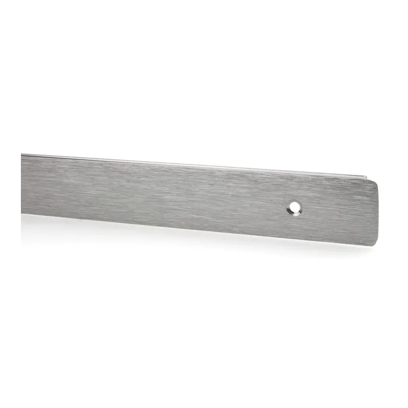Profilé de finition pour plan de travail de 28 mm / Inox