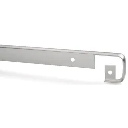 Profilé de jonction continu pour plan de travail de 28 mm / Inox