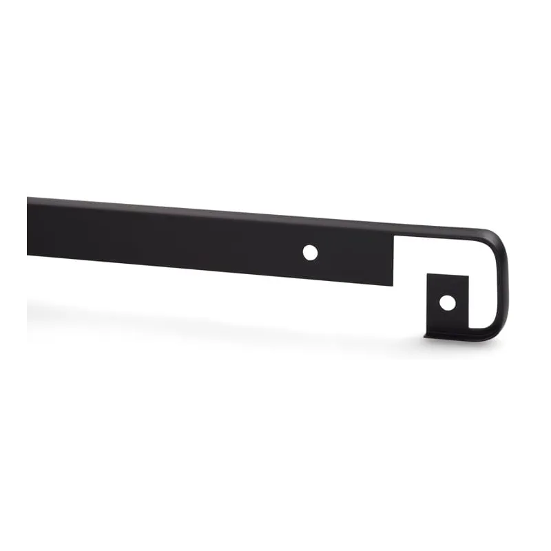 Profilé de jonction continu pour plan de travail de 28 mm / Noir mat