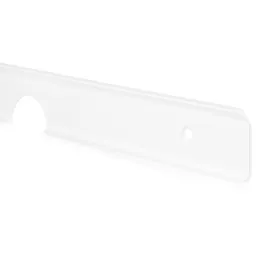 Profilé d’assemblage d’angle pour plan de travail de 38 mm / Blanc