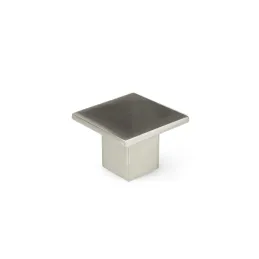 Bouton de meuble AXON / Nickel brossé
