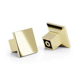 Bouton de meuble AXON / Doré brillant