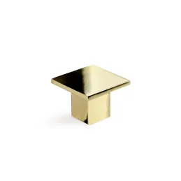 Bouton de meuble AXON / Doré brillant