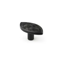 Poignée bouton SIMI / Noir mat