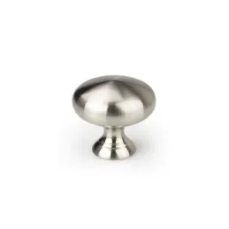 Poignée bouton BEA / Nickel brossé