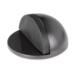 Butée de porte autocollante 44 mm LUTTO / Noir mat