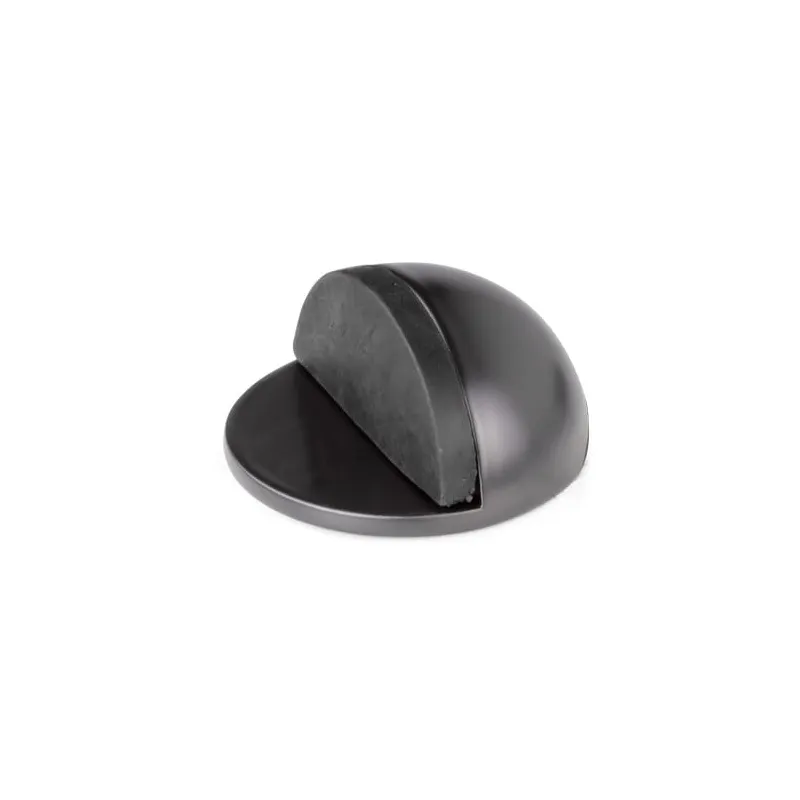 Butée de porte autocollante 44 mm LUTTO / Noir mat