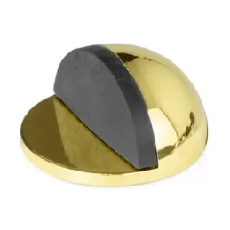 Butée de porte autocollante 44 mm LUTTO / Doré brillant