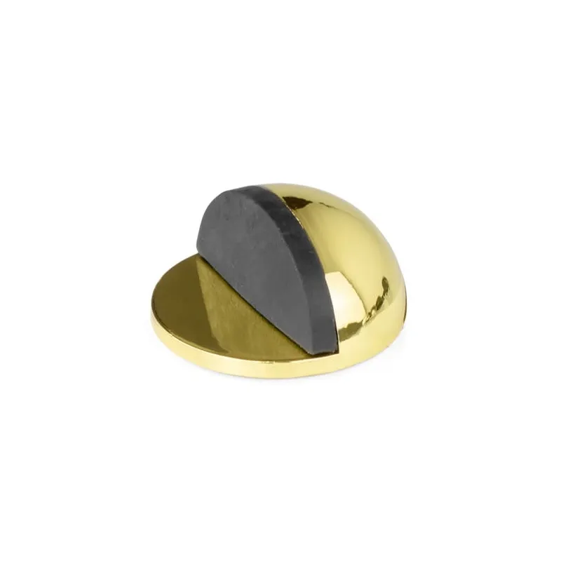 Butée de porte autocollante 44 mm LUTTO / Doré brillant