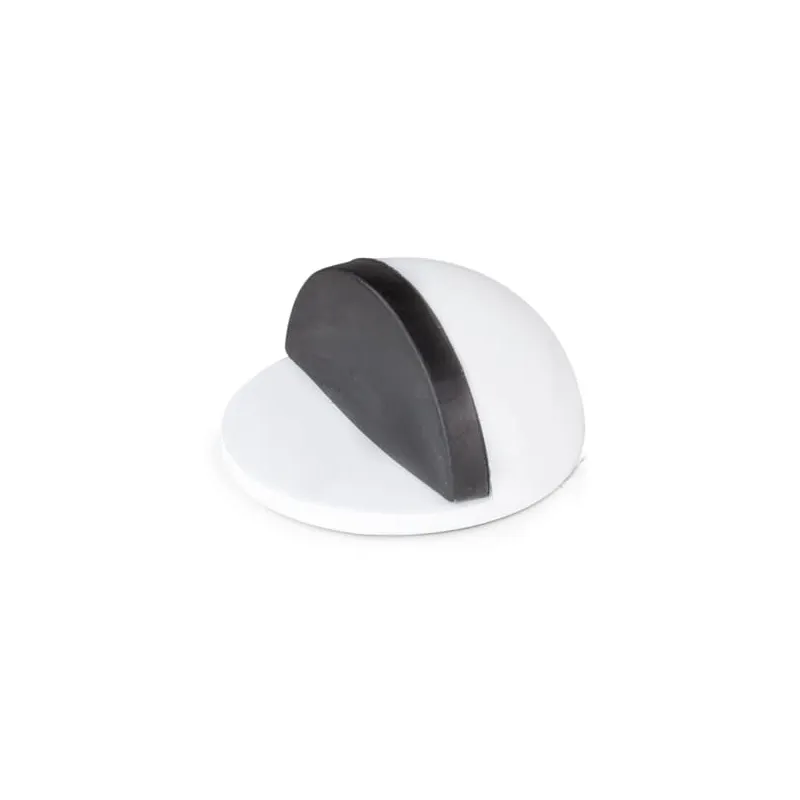 Butée de porte autocollante 44 mm LUTTO / Blanc mat