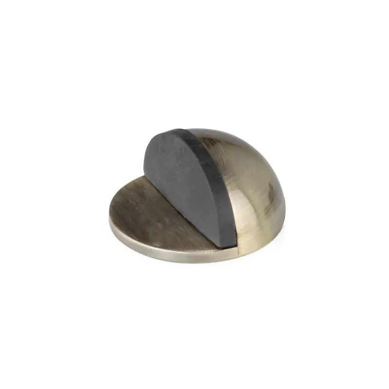 Butée de porte autocollante 44 mm LUTTO / Laiton brossé