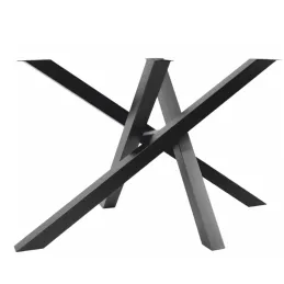 Structure de table LISABON / Noir mat