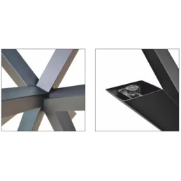Structure de table FARO / Noir mat