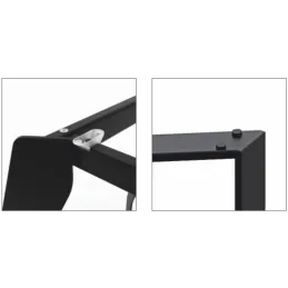 Structure de table PARLA / Noir mat
