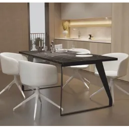 Structure de table PARLA / Noir mat