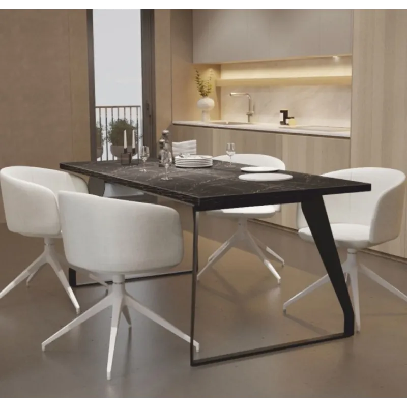 Structure de table PARLA / Noir mat