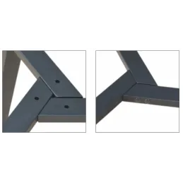Structure pour table basse SAXO COFFEE / Noir mat